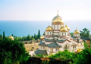 Экскурсия в Ново-Афонский монастырь от Дома отдыха Питиус в Пицунде, Абхазия